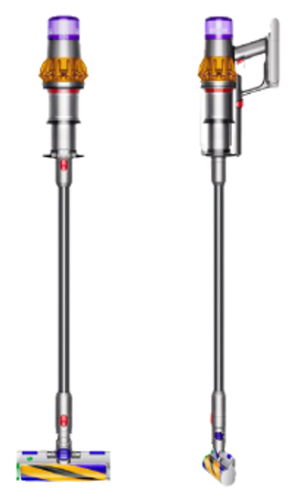 Пылесос Dyson V15 Detect Absolute, серебристый