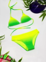 купальник раздельный 3 в 1 на завязках с туникой удлиненной