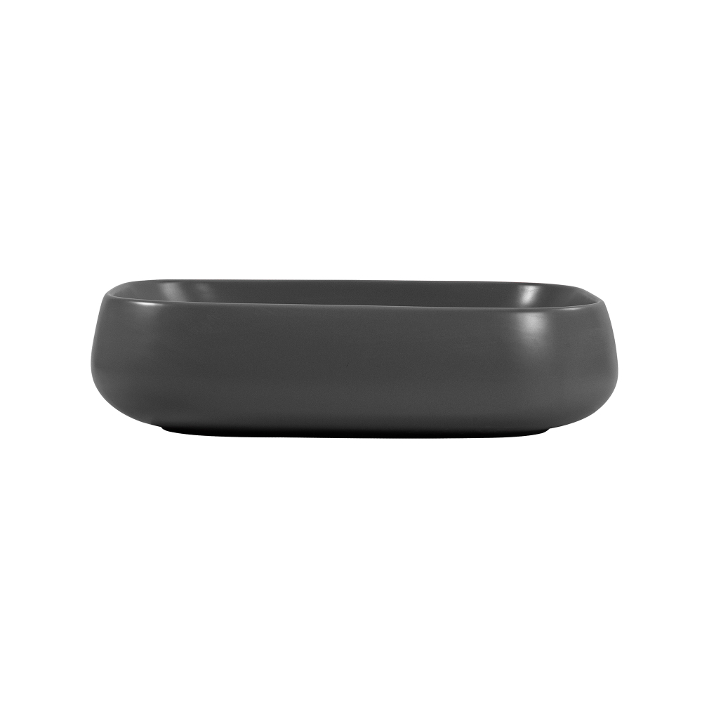 Раковина накладная для установки на столешницу AQUATEK AQ5526-MG 560*420*140, матовый серый