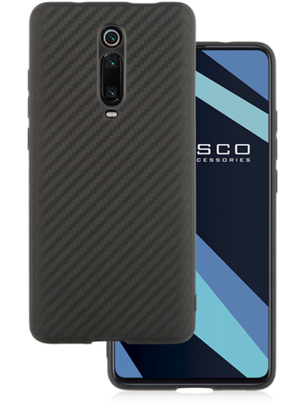 Чехол ROSCO для Xiaomi Mi 9T;Xiaomi Mi 9T Pro;Xiaomi Redmi K20;Xiaomi Redmi K20 Pro оптом (арт. XM-MI9T-CARBONE-BLACK)