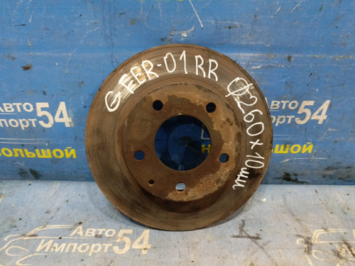 Диск тормозной задний MAZDA CAPELLA 1998