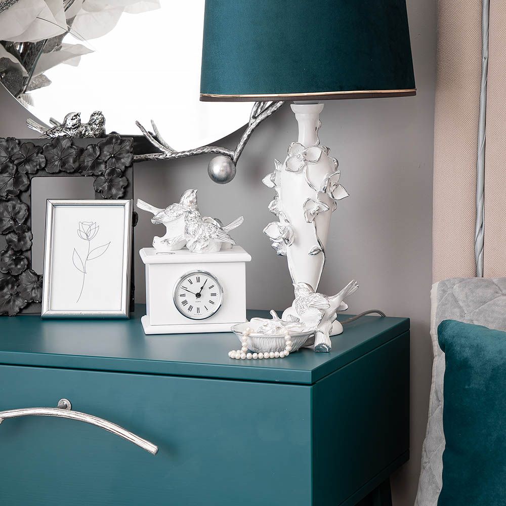 Часы Птички Терра Дуэт Айс