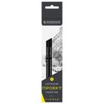 Набор карандашей чернографитных 6шт. 2H-2B, ВКФ Проект, картон.упак
