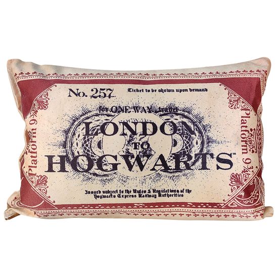 Подушка декоративная Гарри Поттер Билет PILS040