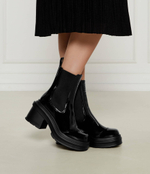 Челси на каблуке Armani Exchange - черный(XDN035 XV879)