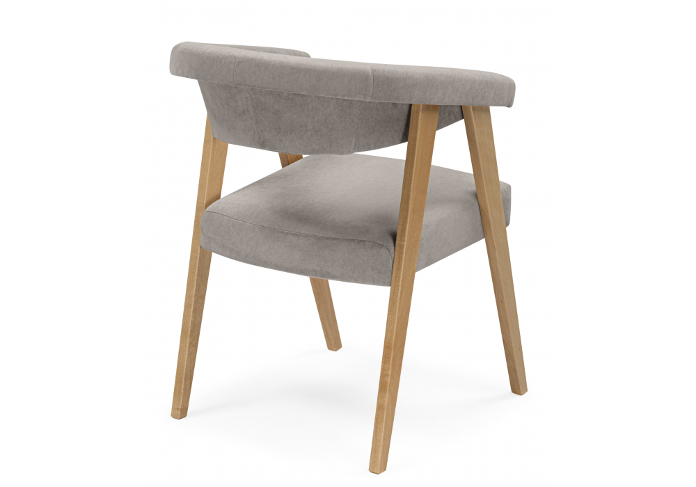 Стул деревянный Woodville Невада 2 ткань 231, светлое дерево