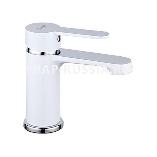 Смеситель раковина FRAP 1041 Белый