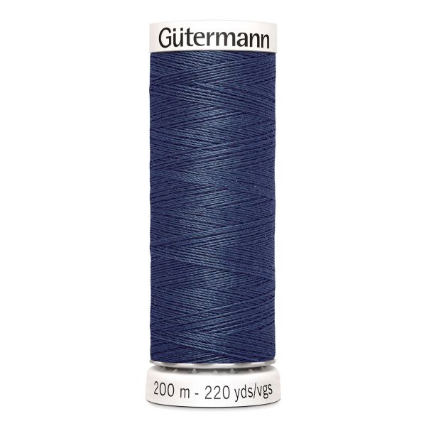Нитки универсальные Gutermann Sew-all 100 (200 метров), 5 кат. | 593 т.зелено-синий