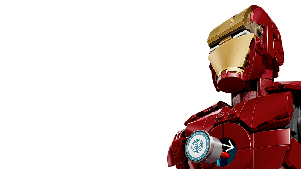 Конструктор Лего Марвел Железный Человек Mark 3 76344 | LEGO Marvel Iron Man MK3 коллекционная модель 1297 деталей 18+