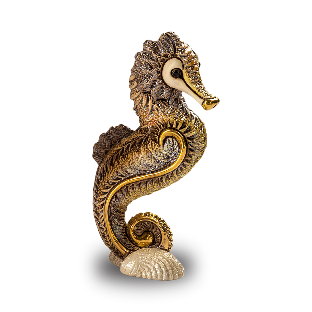 De Rosa Rinconada Статуэтка коллекционная Морской Конек коричневый