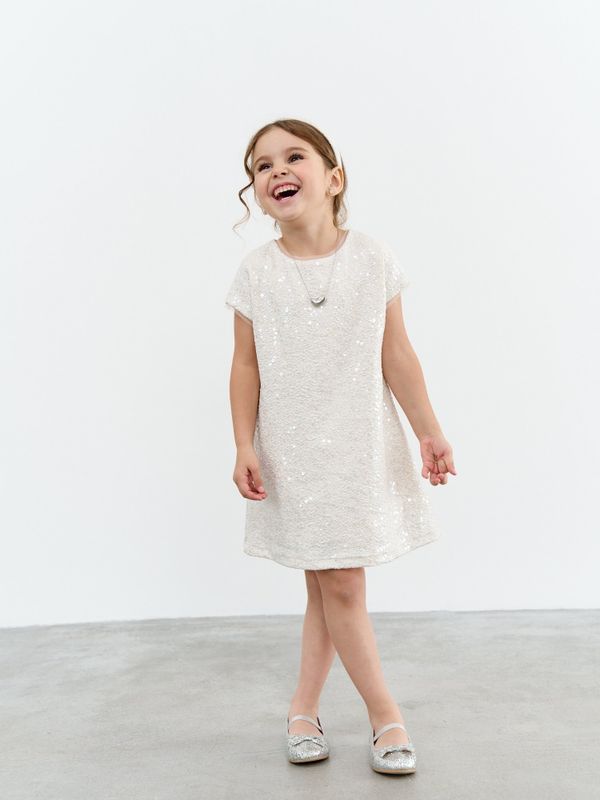 Платье с пайетками 