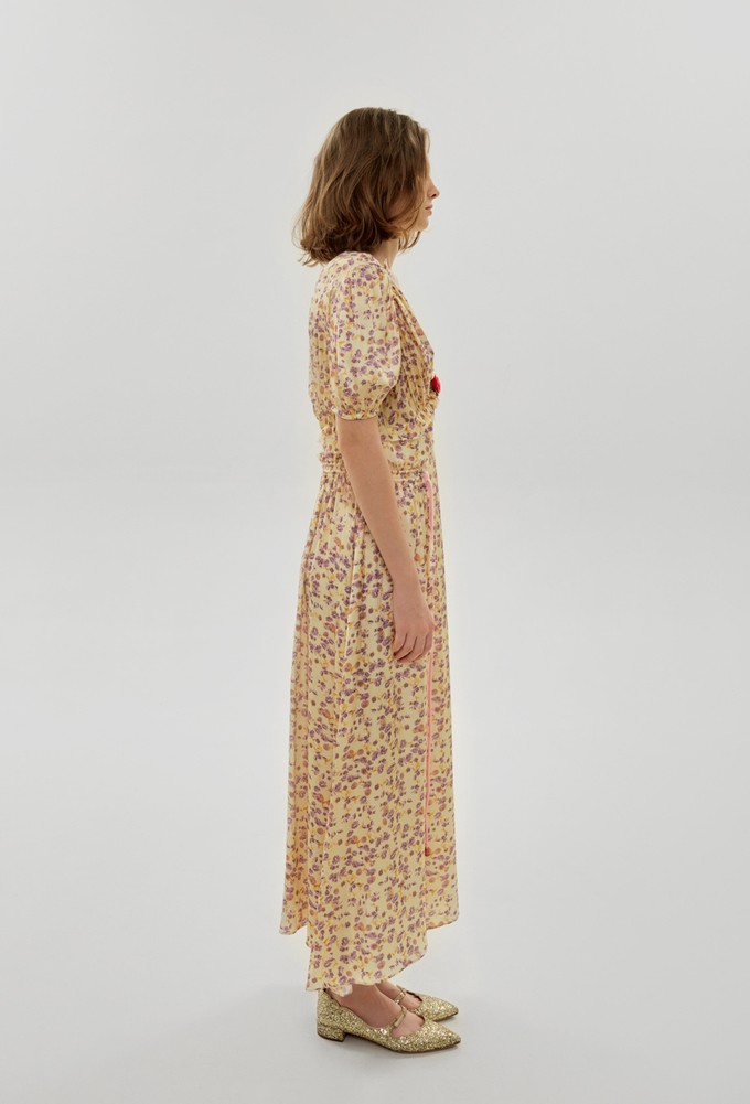 Платье "Ваниль", разноцветный