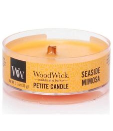 Прибрежная мимоза, ароматическая свеча мини, WoodWick