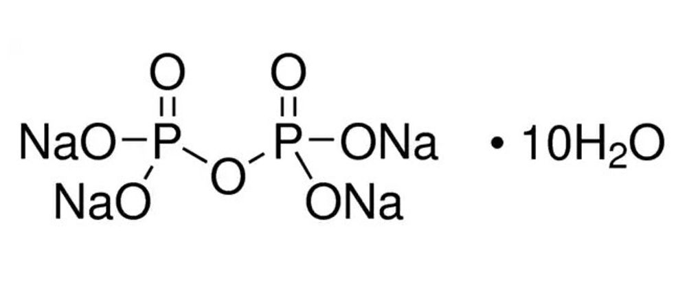 натрий фосфорнокислый пиро 10-водный формула