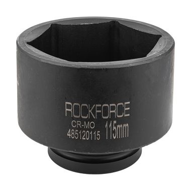 Головка ударная глубокая, 1'', 115мм (6гр.) RockForce RF-485120115