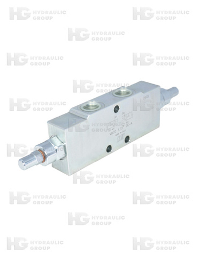 Тормозной клапан двухсторонний VBCD 1/2" DE/A