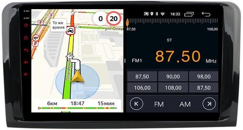 Магнитола для Mercedes-Benz ML (W164), GL (X164) 2005-2012 - Parafar PF213FHD на Android 13, CarPlay, 4G SIM-слот