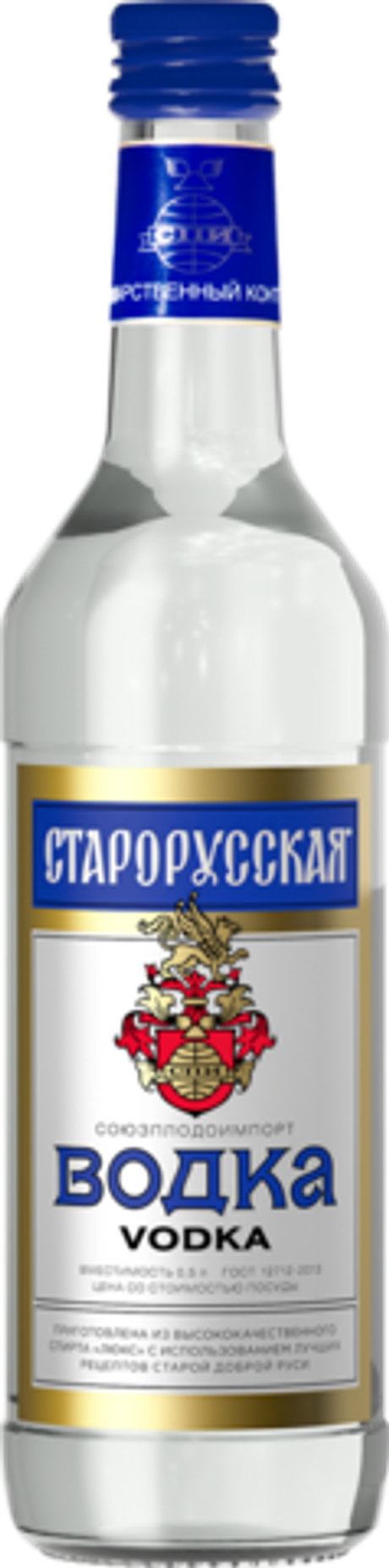 Водка СТАРОРУССКАЯ 0.5л 38%
