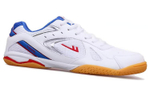 Warrior Slip Resistant, Abrasion Resistant, Lightweight Low top Training Shoes Men"s White Blue