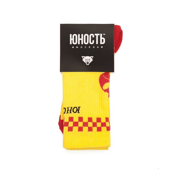 Носки ЮНОСТЬ™ «Ядерная весна» (Грязно-желтый, S (41-44))