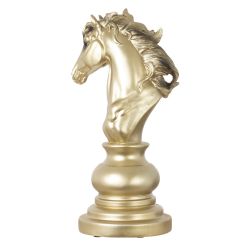 GAEM Фигурка декоративная "Шахматный конь", L13 W11 H26 см