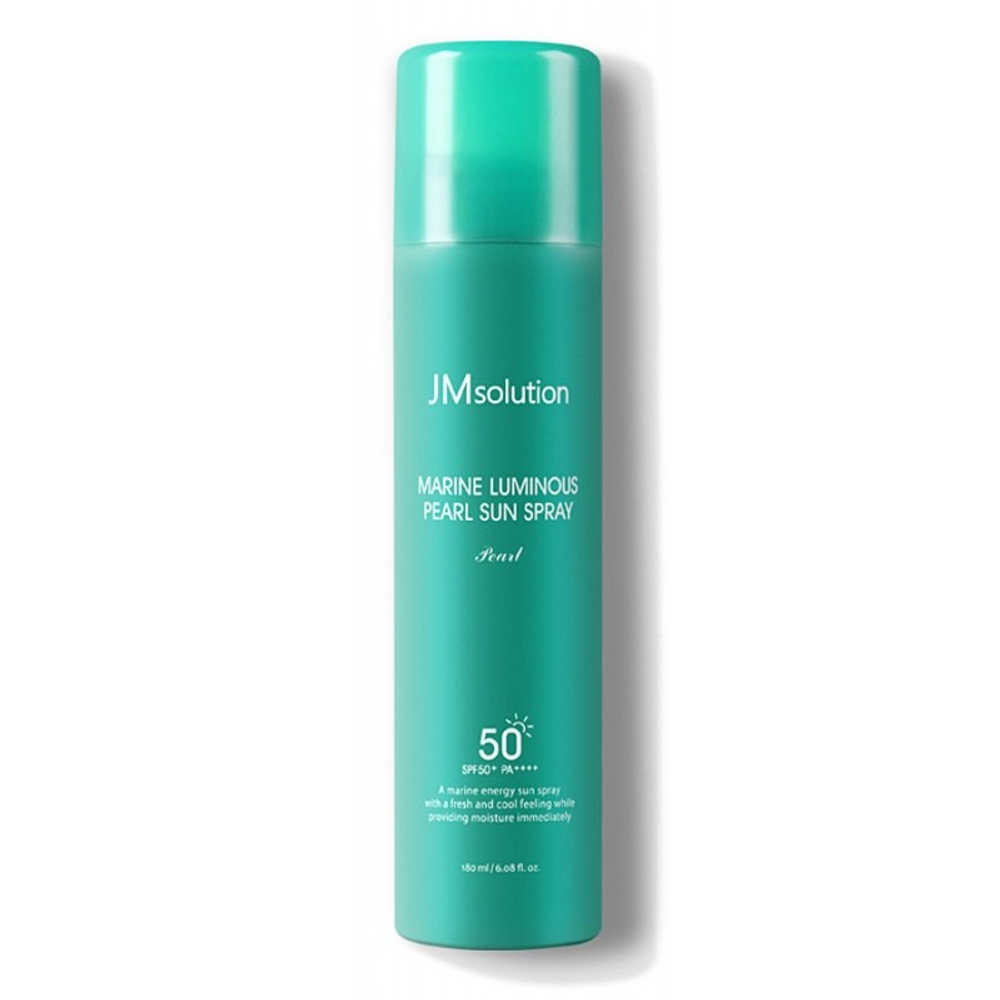 JM SOLUTION Солнцезащитный спрей с жемчугом Marine Luminous Pearl Sun Protection Sun Spray SPF50+ PA+++ 180 ml