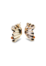 Серьги "Крылья" цвет - золото