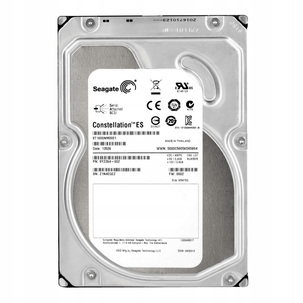 Жесткий диск Seagate 3.5&quot; 1TB SAS 7.2K 6Gb ST1000NM0001