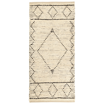 Ковер из переработанного хлопка dispur из коллекции ethnic, 70x160см