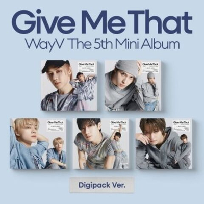 Альбом WAYV - GIVE ME THAT 5th Mini Album DIGIPACK RANDOM Version