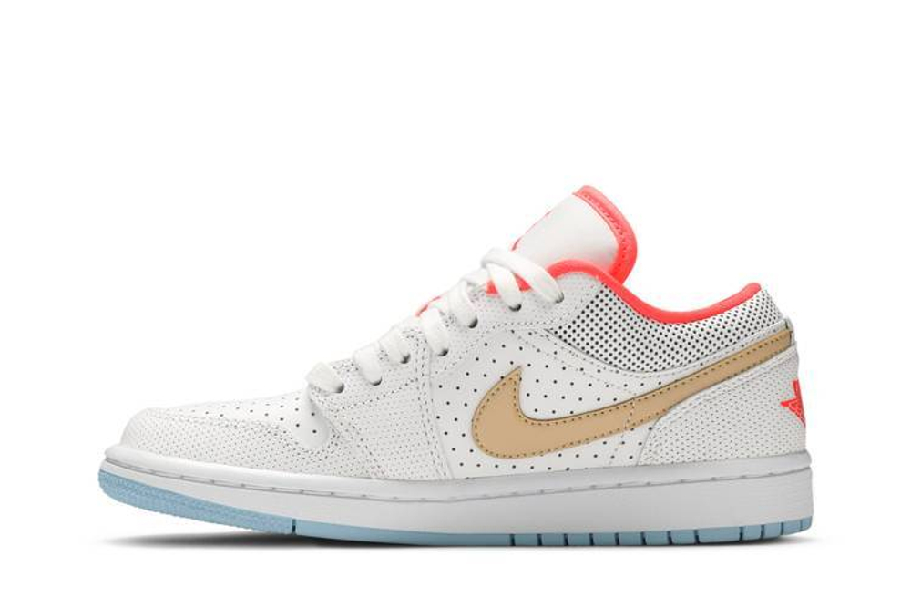 Кроссовки Jordan Air Jordan 1 Low Se "White Sesame" (Женская размерная сетка)