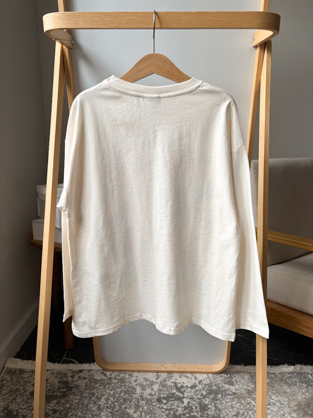 Новый хлопковый лонгслив Zara, 128