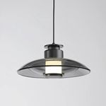 Подвесной светильник 8665P/L black/smoky