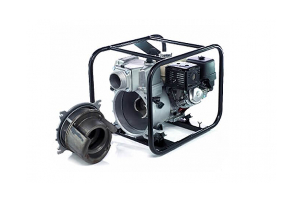 Мотопомпа бензиновая для сильнозагрязненных вод Koshin KTZ-100S o/s 100550281