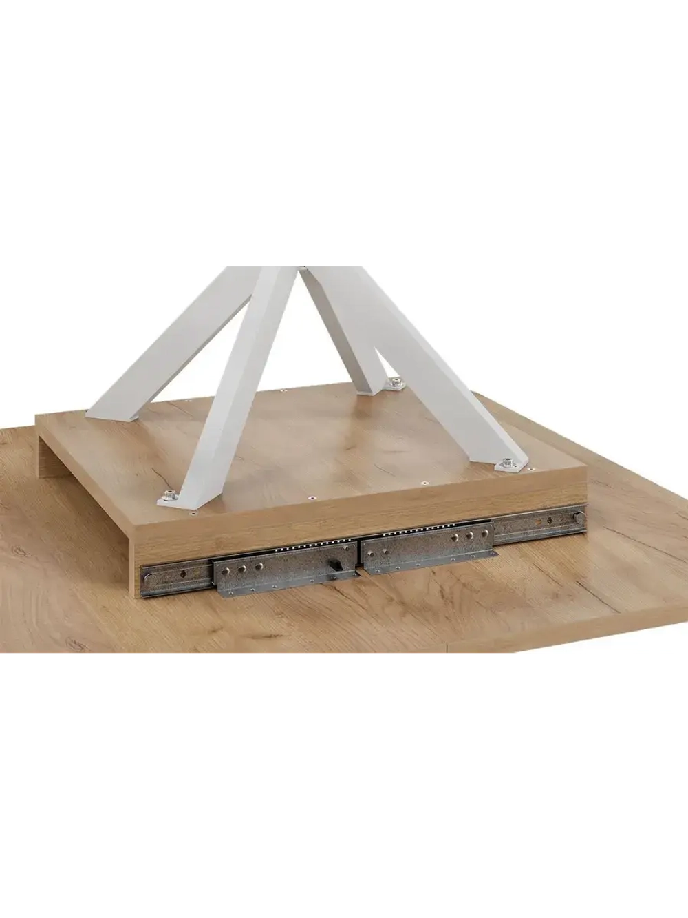 Стол кухонный Дуб Крафт золотой 100(131)х100х75 см