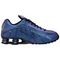 NIKE Shox R4 Беговые кроссовки Низкие Мужские Фиолетовые