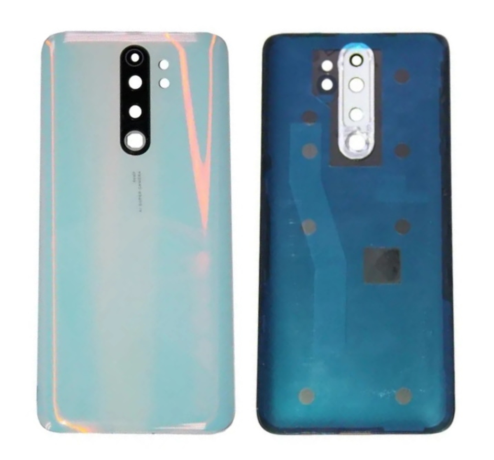 Задняя крышка для Xiaomi Redmi Note 8 Pro (M1906G7T) Белый - Премиум