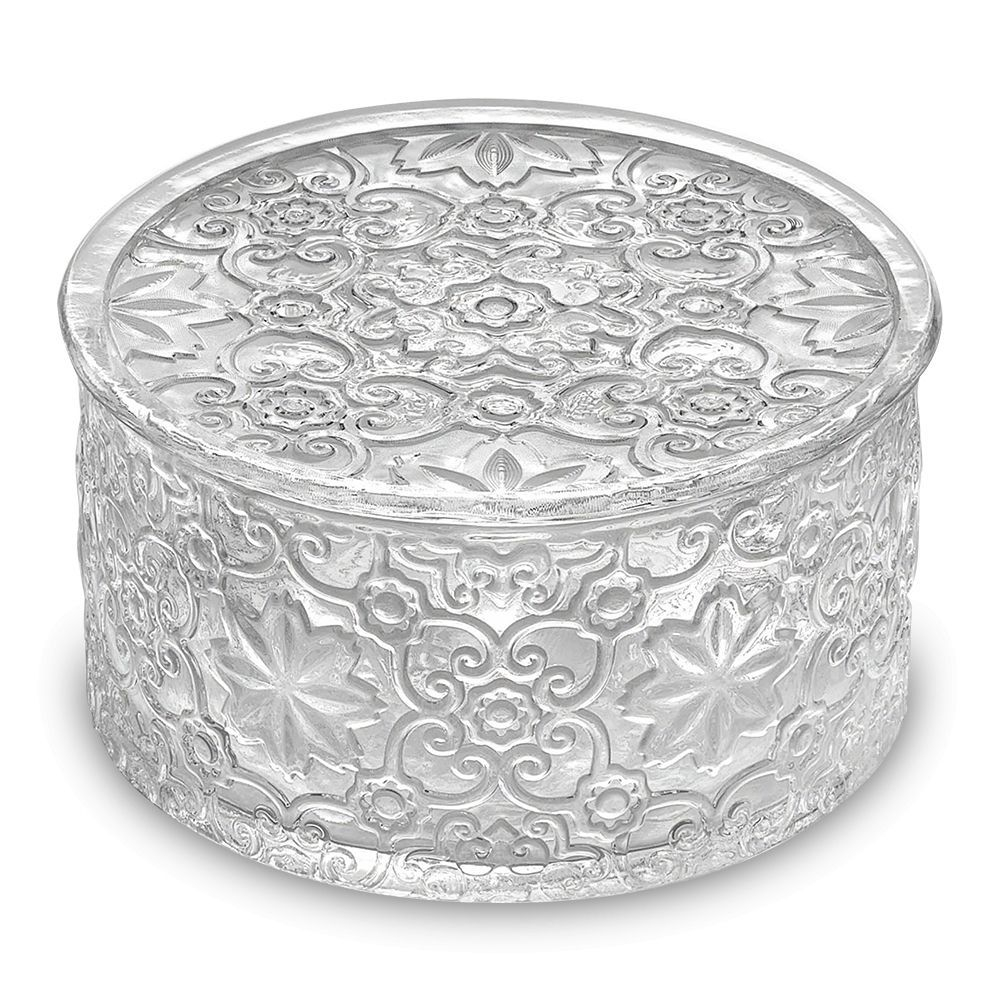 Емкость для сладостей 7х12см IVV Arabesque серебряная Италия