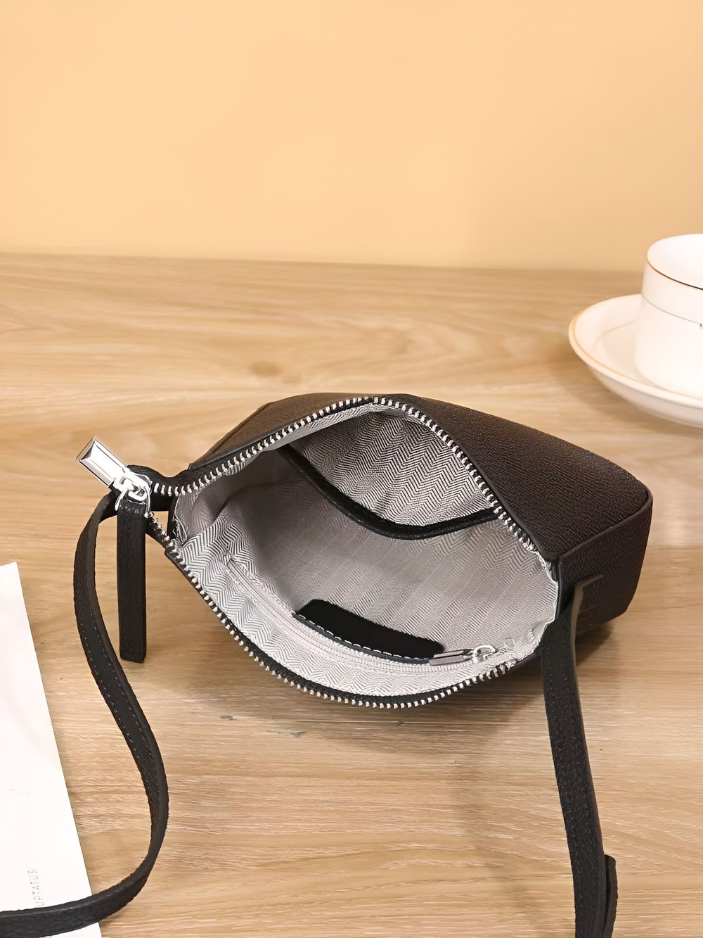 сумка женская натуральная кожа через плечо кросс боди маленькая