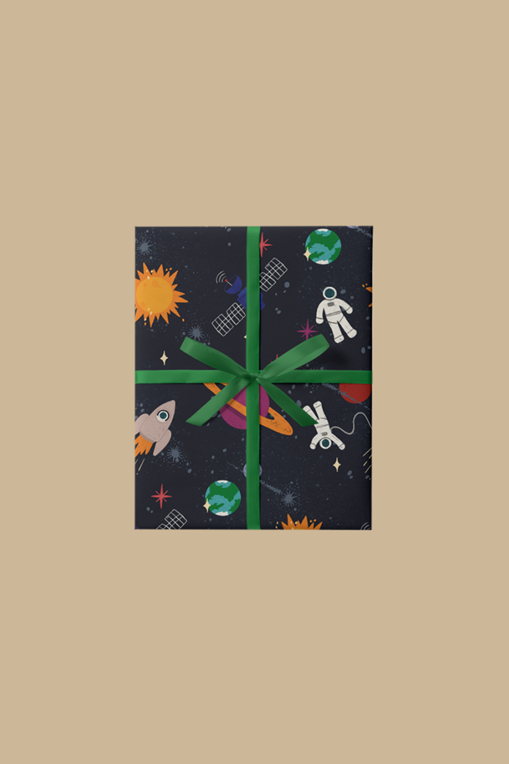 Упаковочная бумага Space Oddity