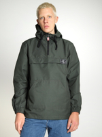 Анорак мужской без утеплителя темно-зеленый Город Горький