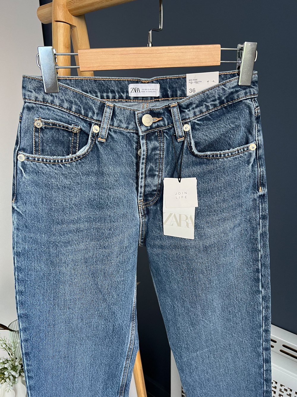 Новые джинсы Zara , S