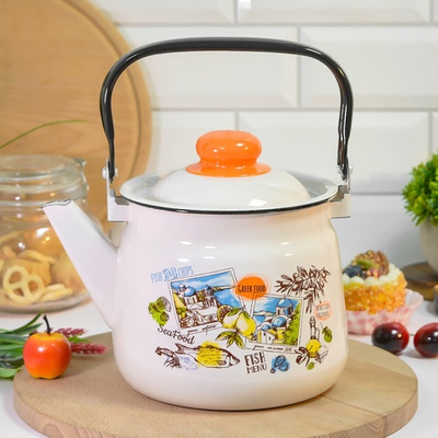 Чайник 2,5л "Греческая кухня"