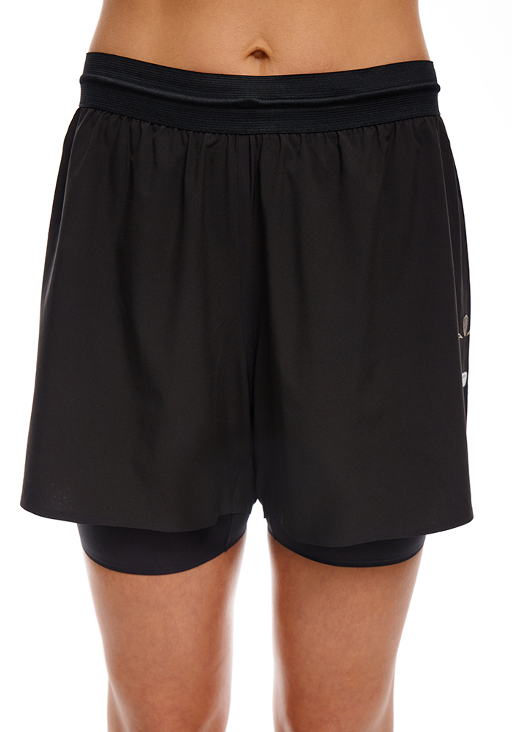 ШОРТЫ ЖЕНСКИЕ ELEVATE SHORT 5 | BLACK