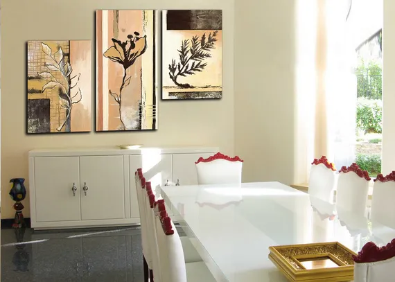 Модульная картина "Осенний монохром"