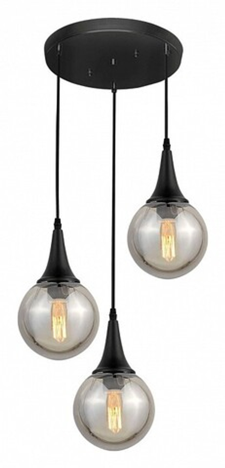 Подвесной светильник LUMINA DECO Rocherro LDP 11191-3 BK