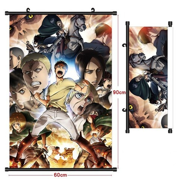 Гобелен "Атака титанов"