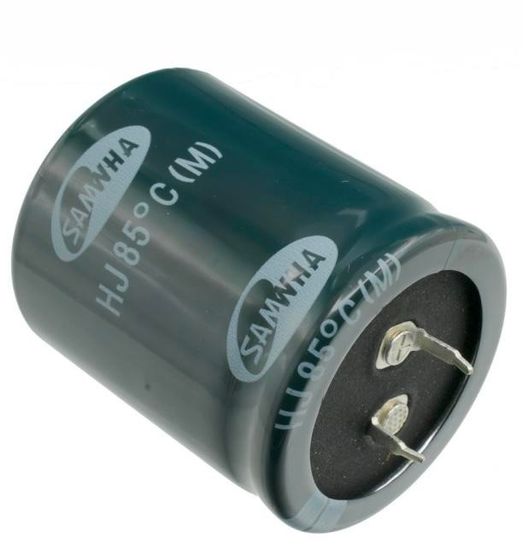 Конденсатор электролитический 560мкФ 450в 85°С HJ / 35х40 / Samwha