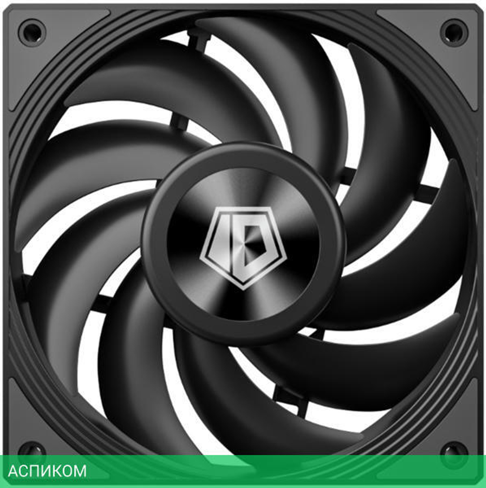 Вентилятор для корпуса ID-Cooling DF-125-K черный