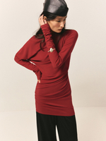 Платье с драпировками